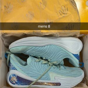 Under Armour Light Blue Athletic Shoes